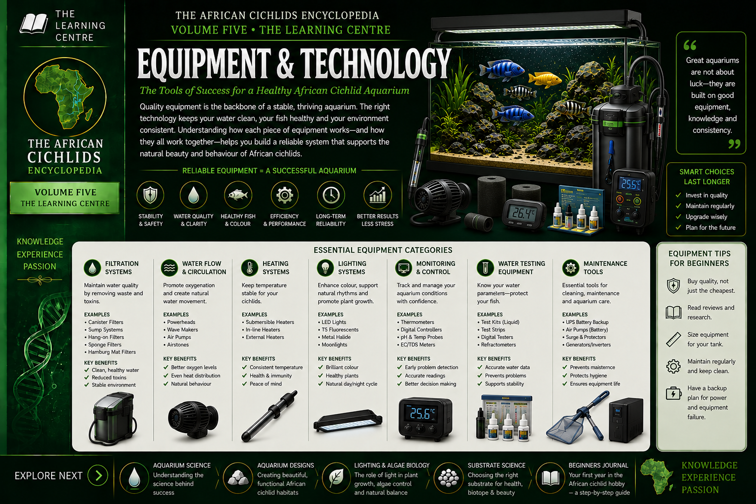 Aquarium Equipment and Technology