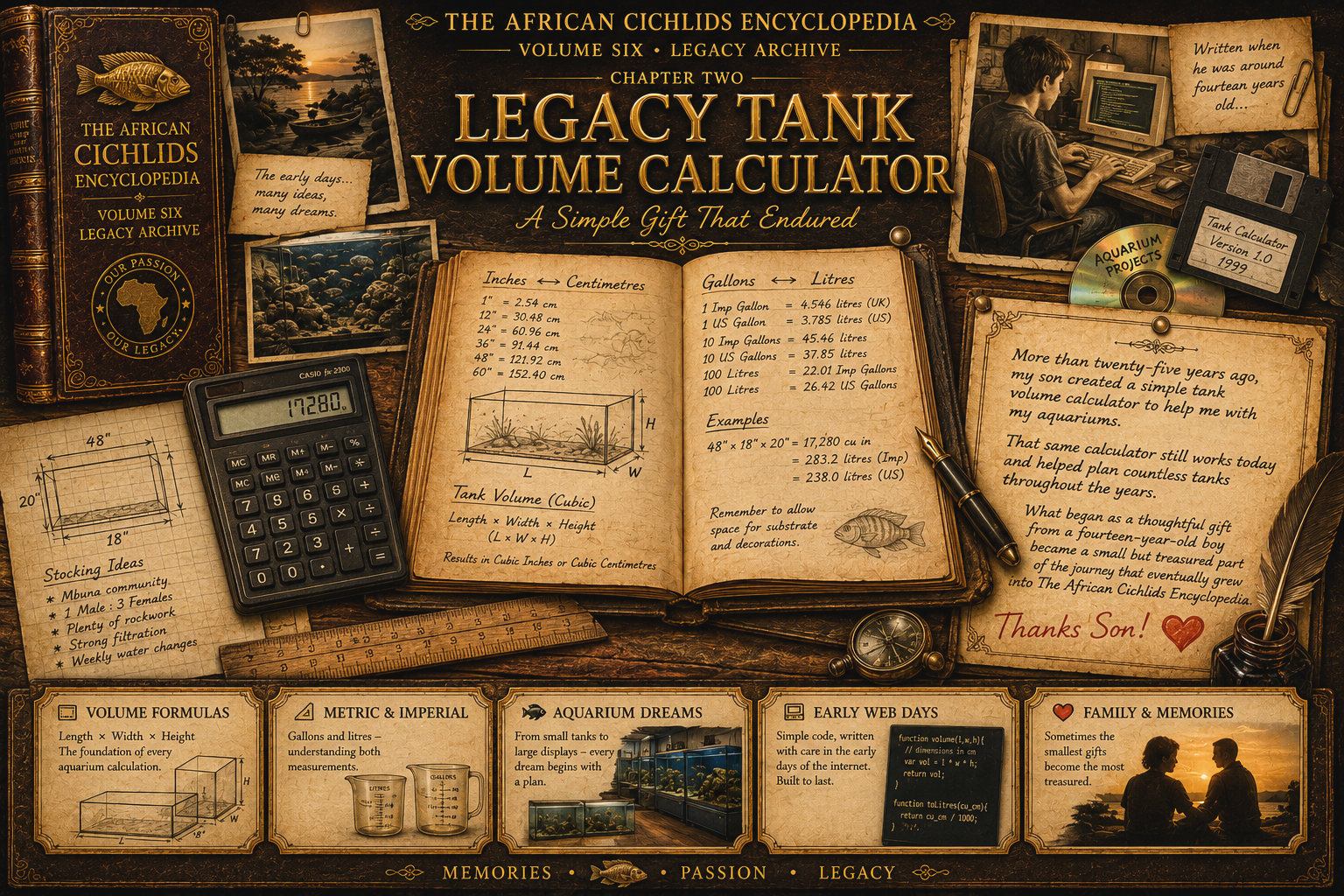 Legacy Tank Volume Calculator