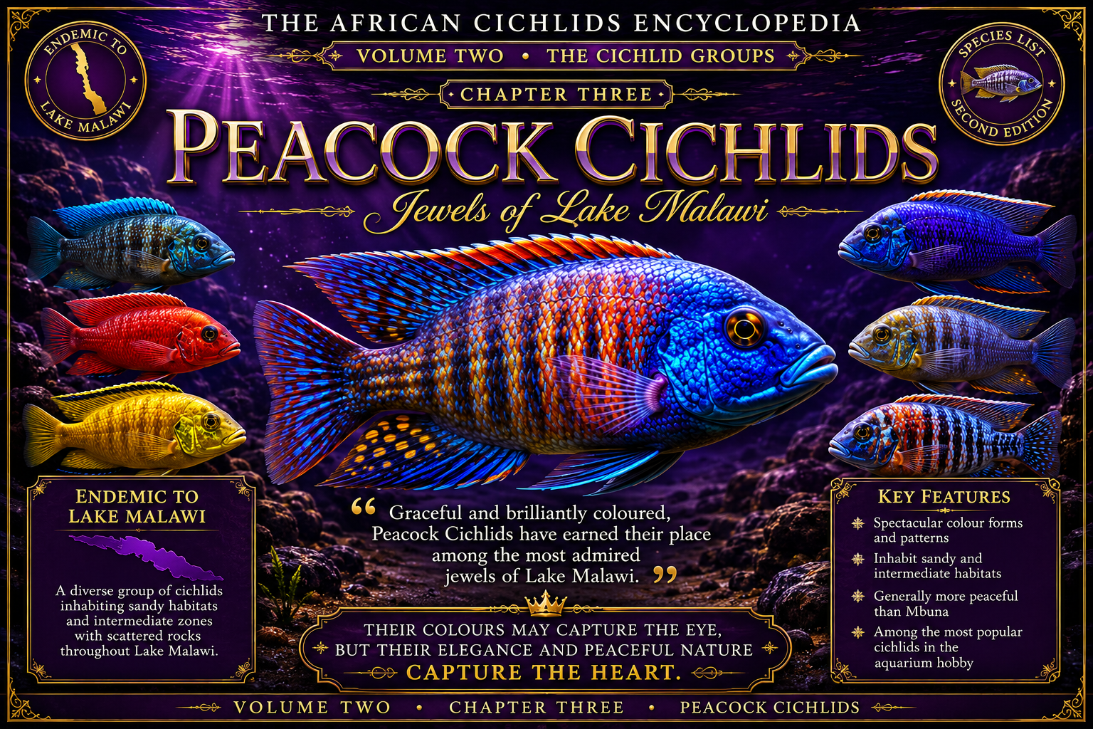 Peacock Cichlids