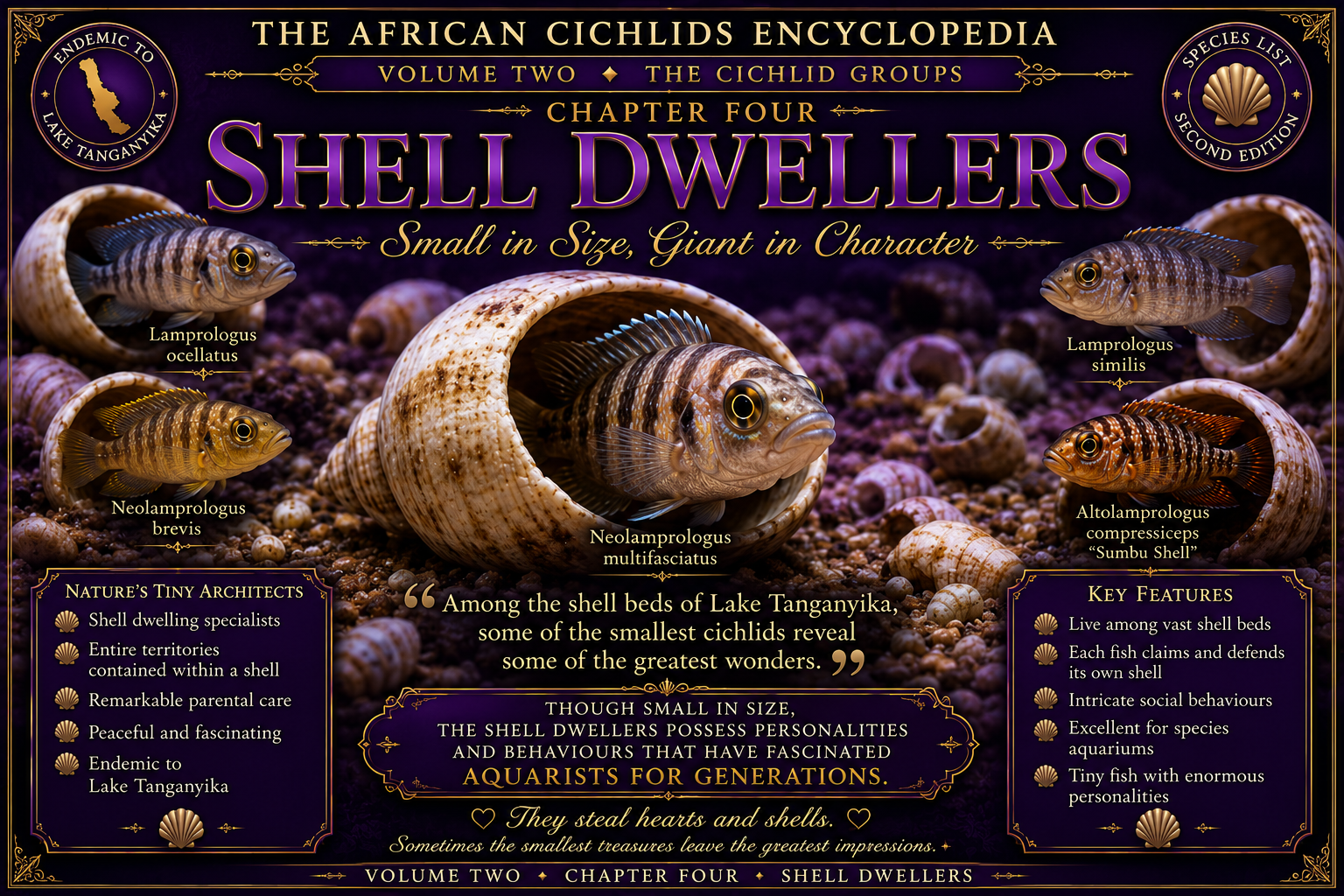 Shell Dweller Cichlids
