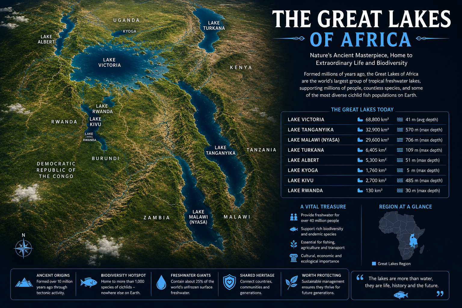 The African Great Lakes Today