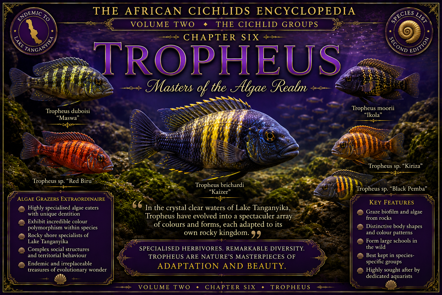 Tropheus Cichlids